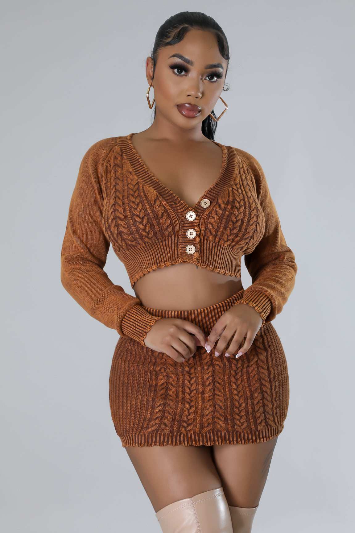 Warm Me Up Skirt Set