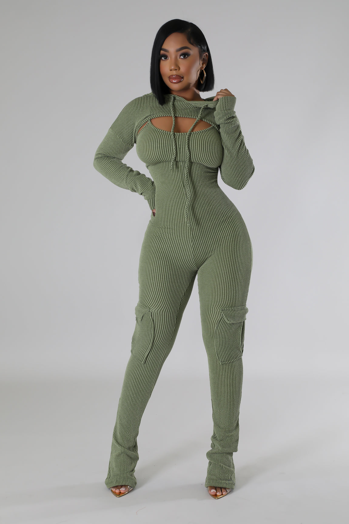 Make Me Hotter Jumpsuit Set
