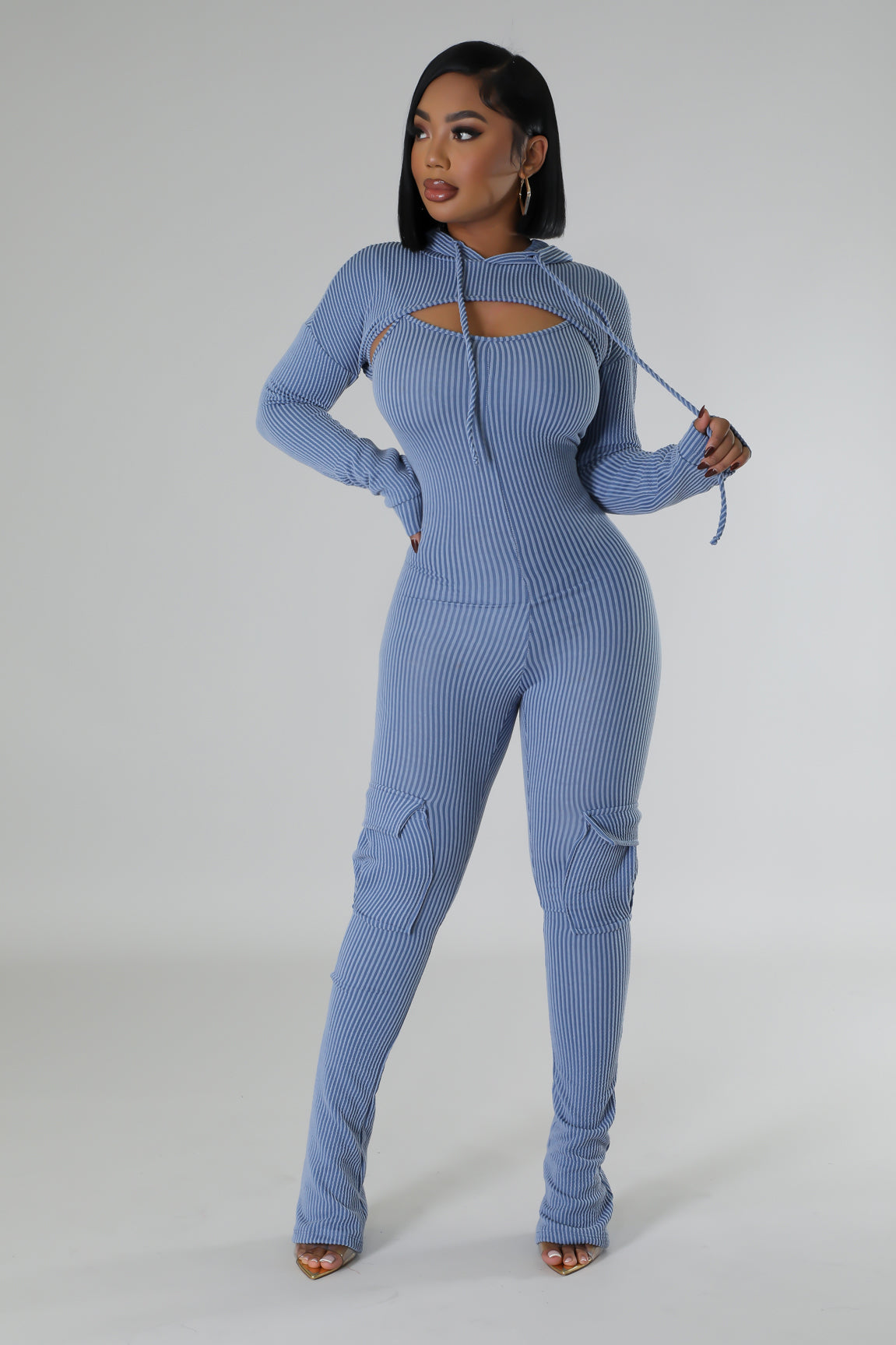 Make Me Hotter Jumpsuit Set