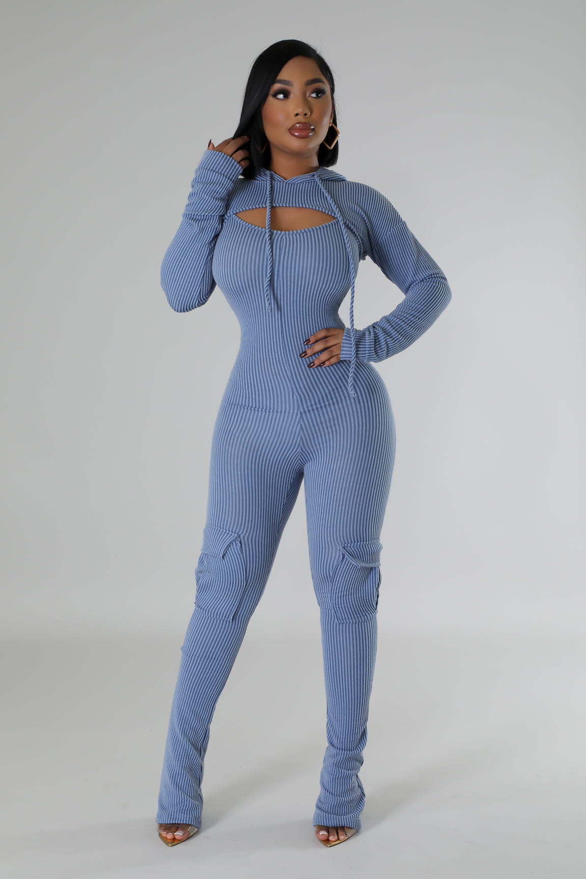 Make Me Hotter Jumpsuit Set