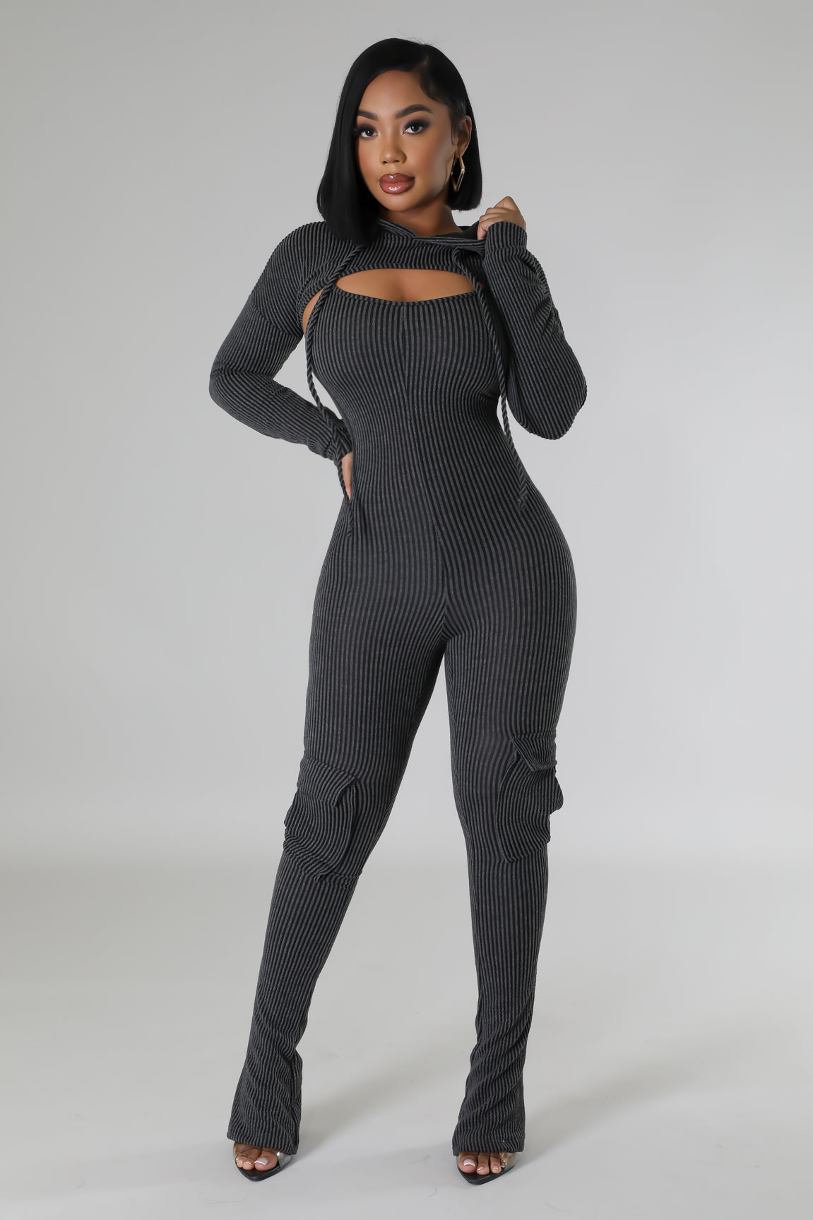 Make Me Hotter Jumpsuit Set