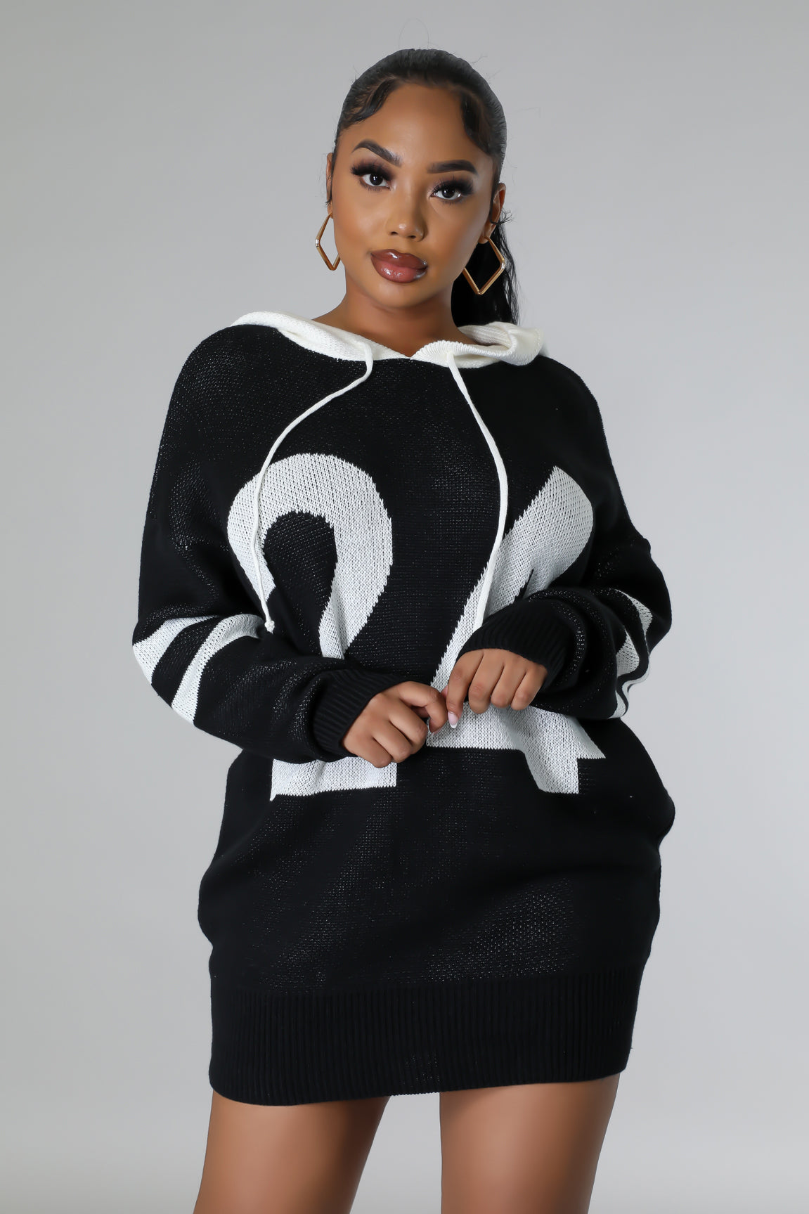 Feeling Myself Sweater Dress