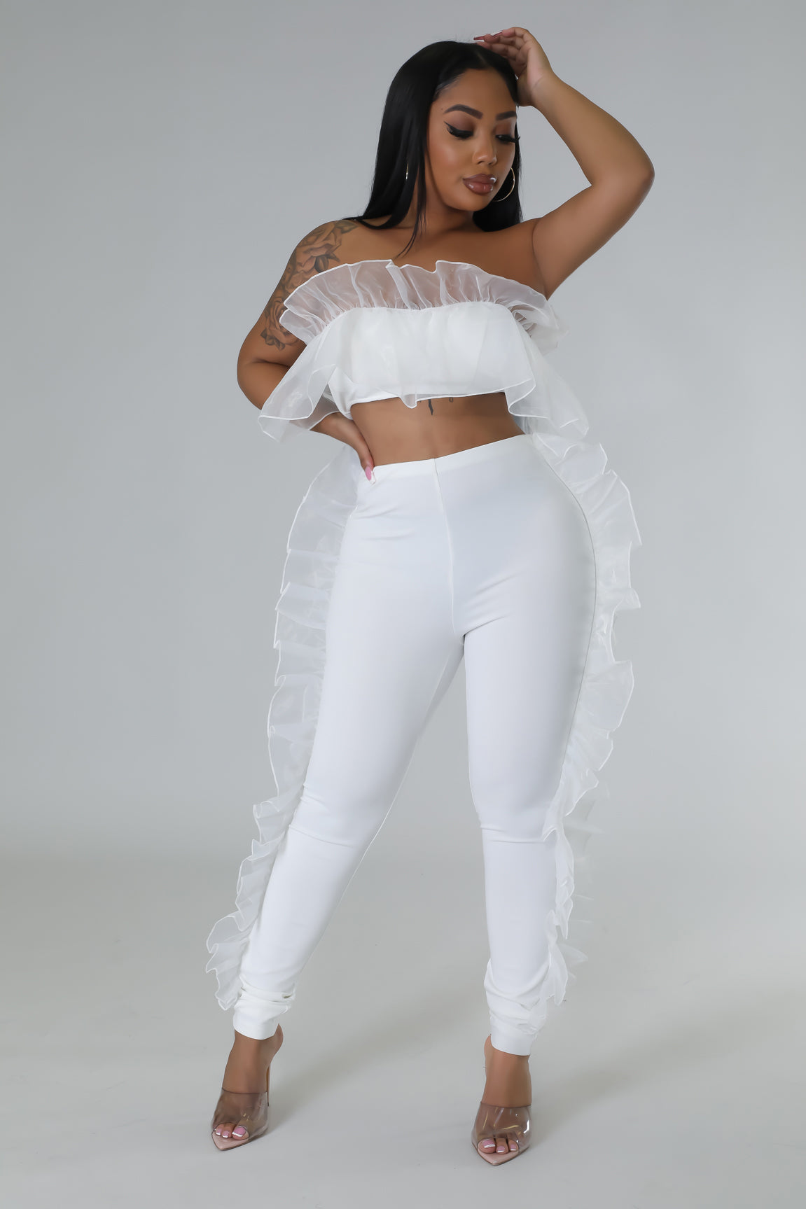 Ruffling Thoughts Pant Set