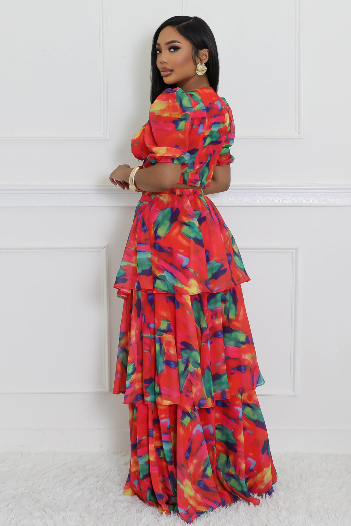 Fired Up Skirt Set