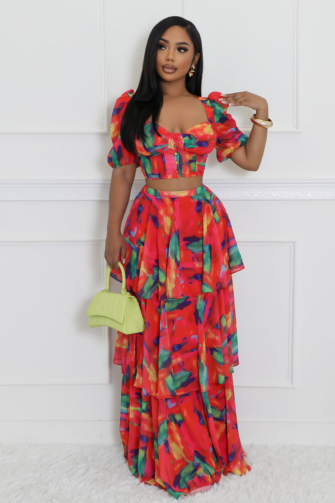 Fired Up Skirt Set