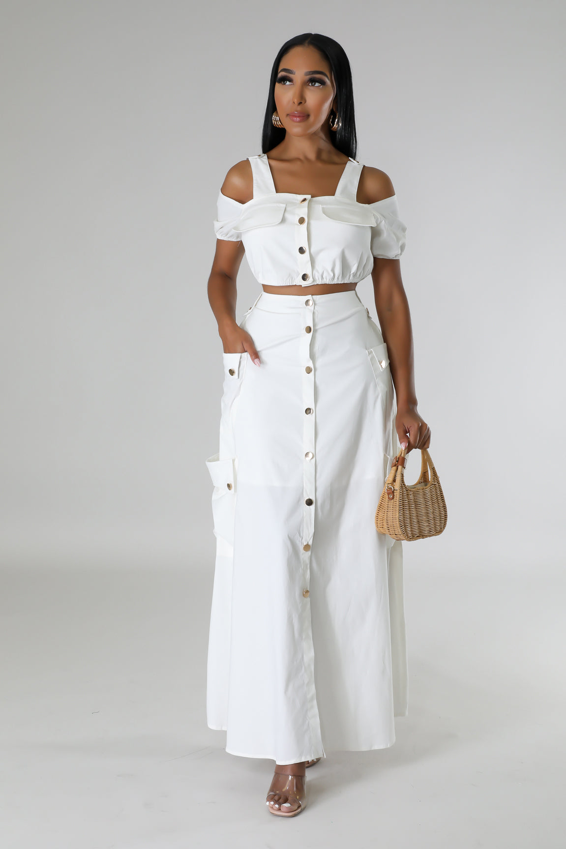 Destination Vacation Skirt Set