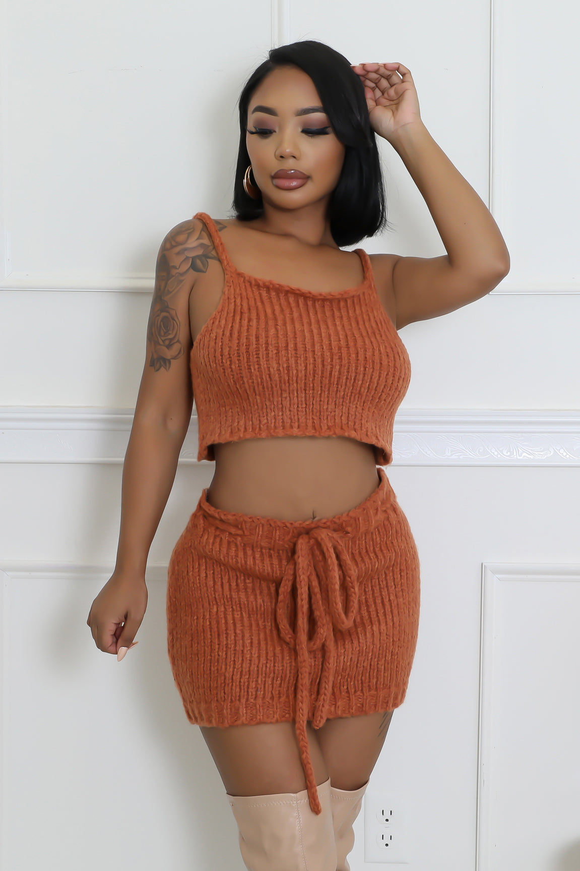 3pc Old Time Love Skirt Set