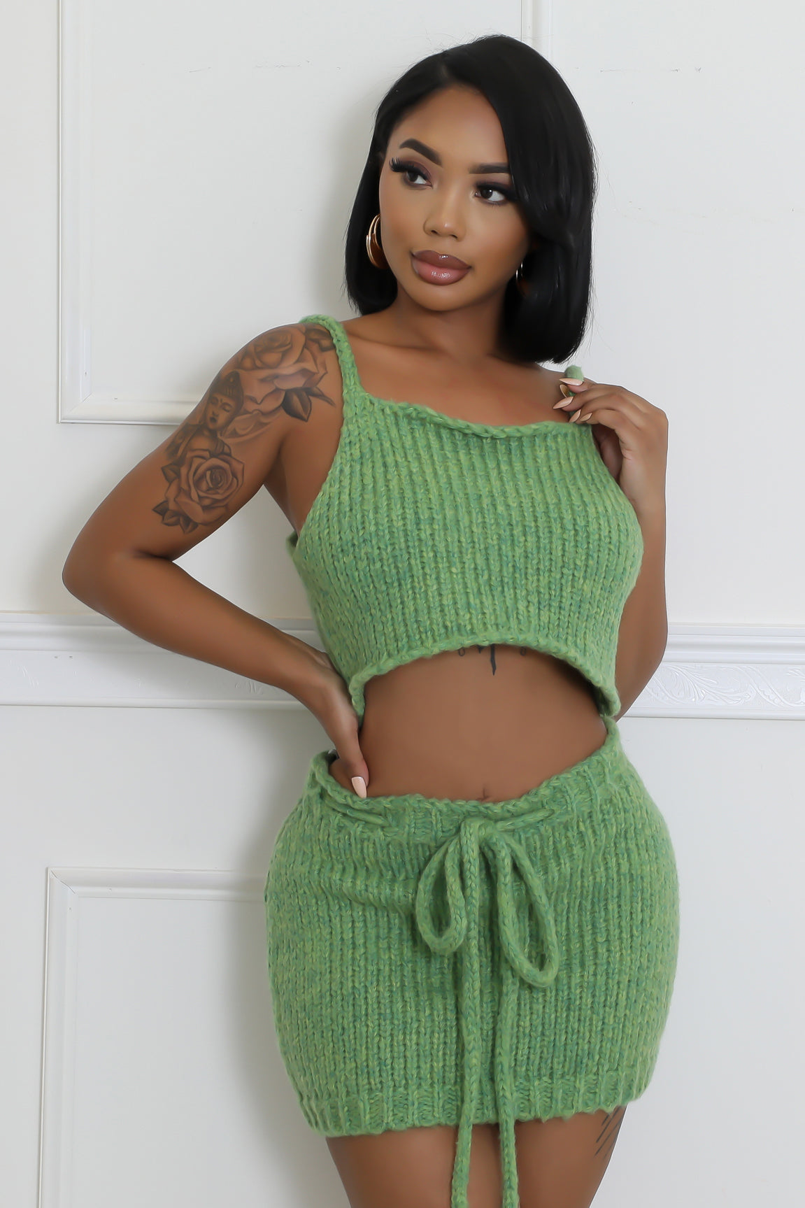 3pc Old Time Love Skirt Set
