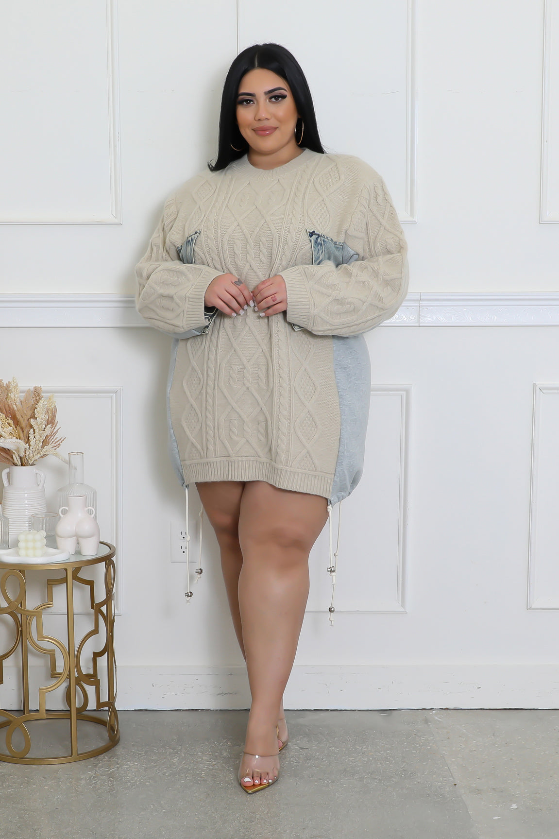 All Cozy Sweater Dress