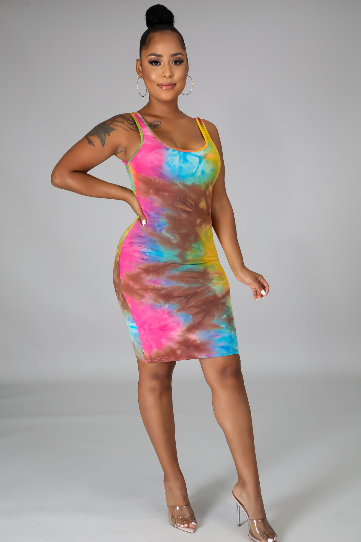 Sugar Frenzy Tie Dye Dress