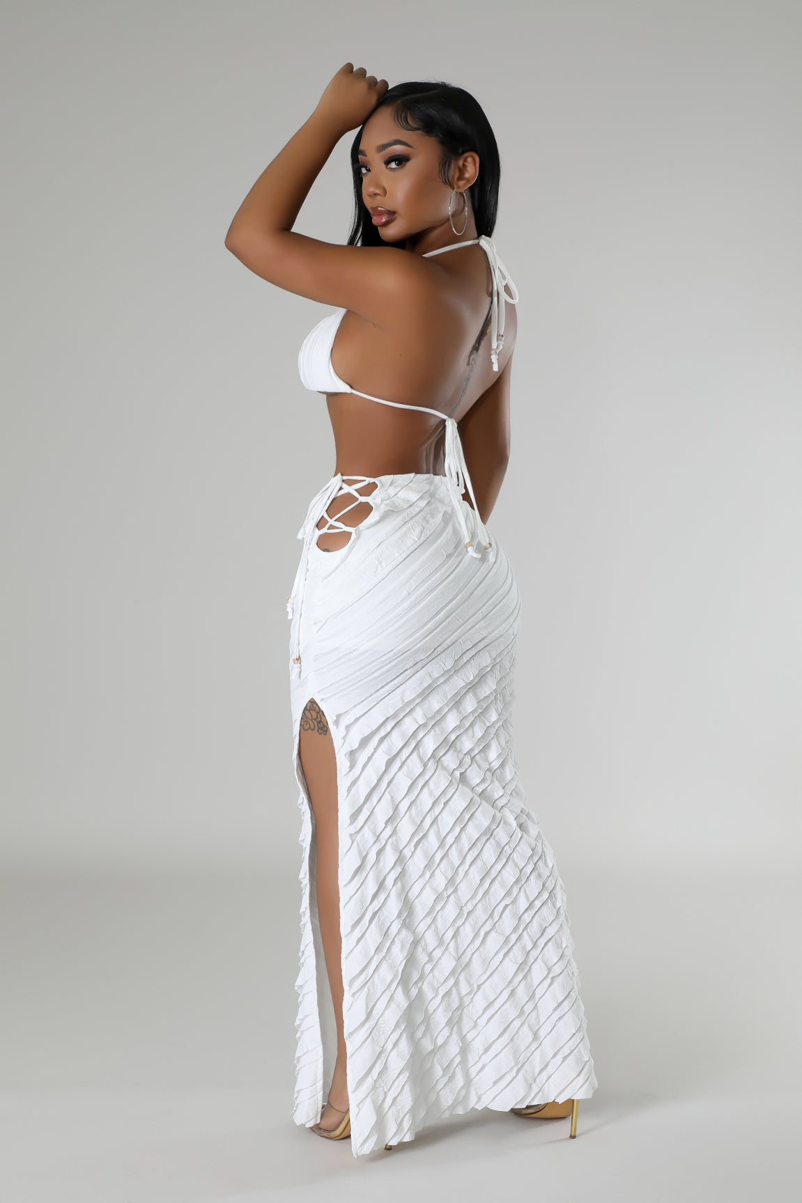 Pick A Spot Skirt Set