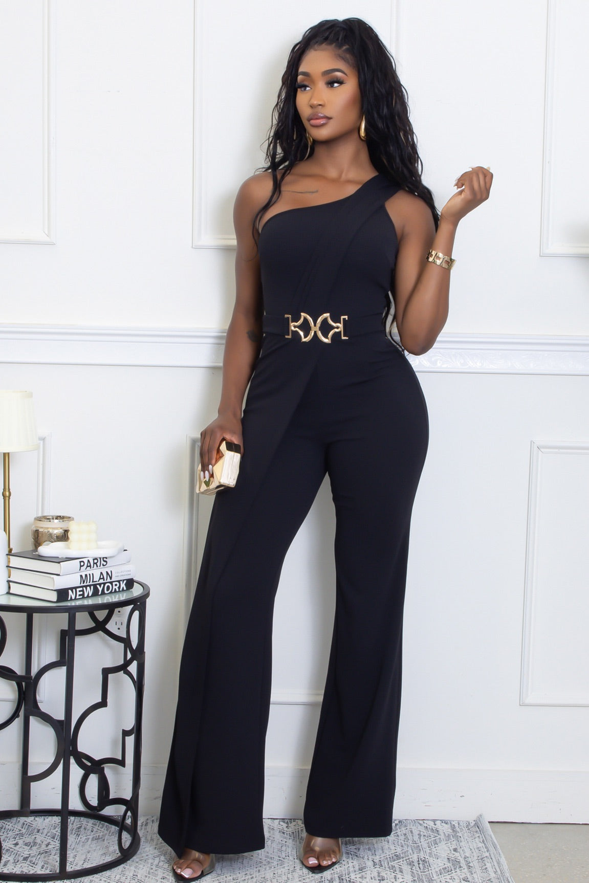 Boardroom Bling Jumpsuit