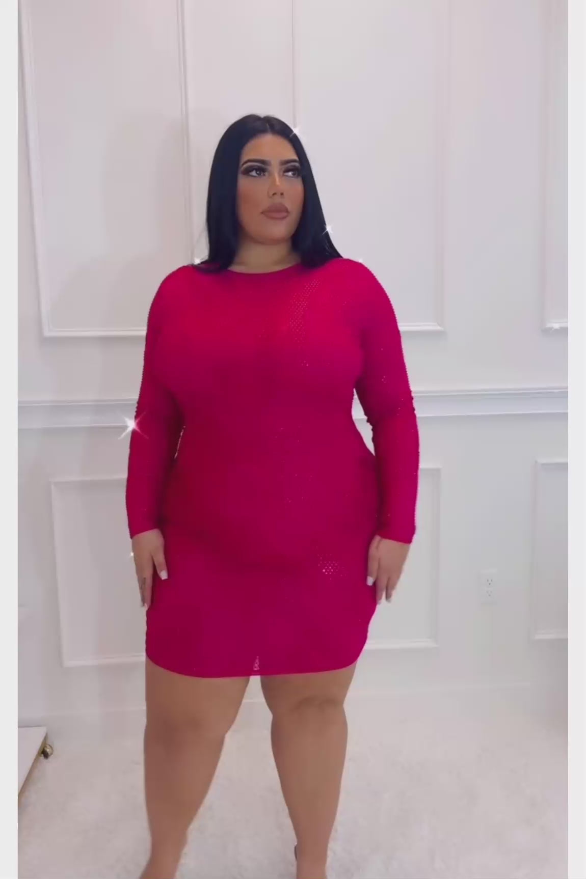 Plus size sales nightclub dresses