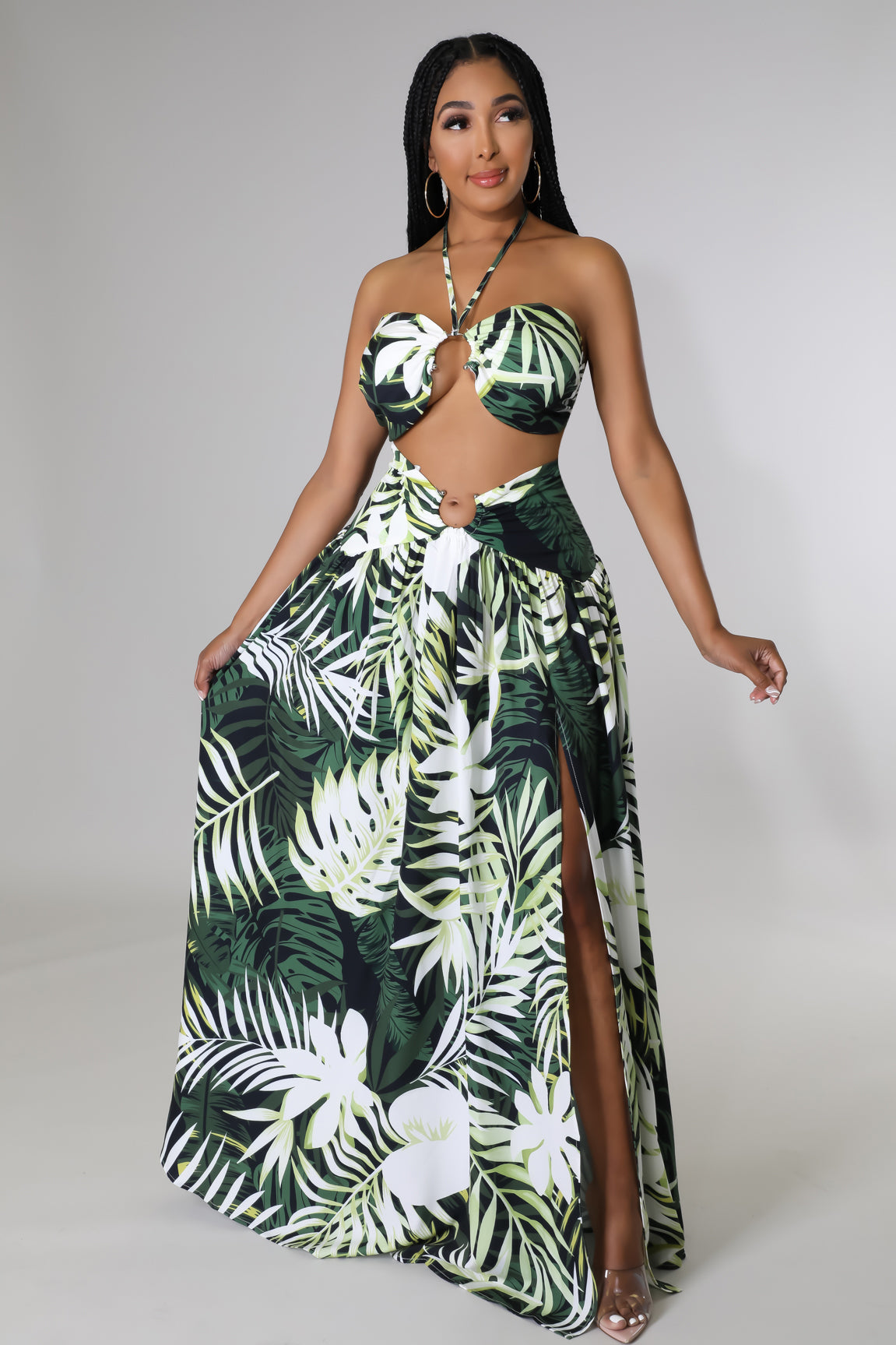 Tropic Baby Skirt Set