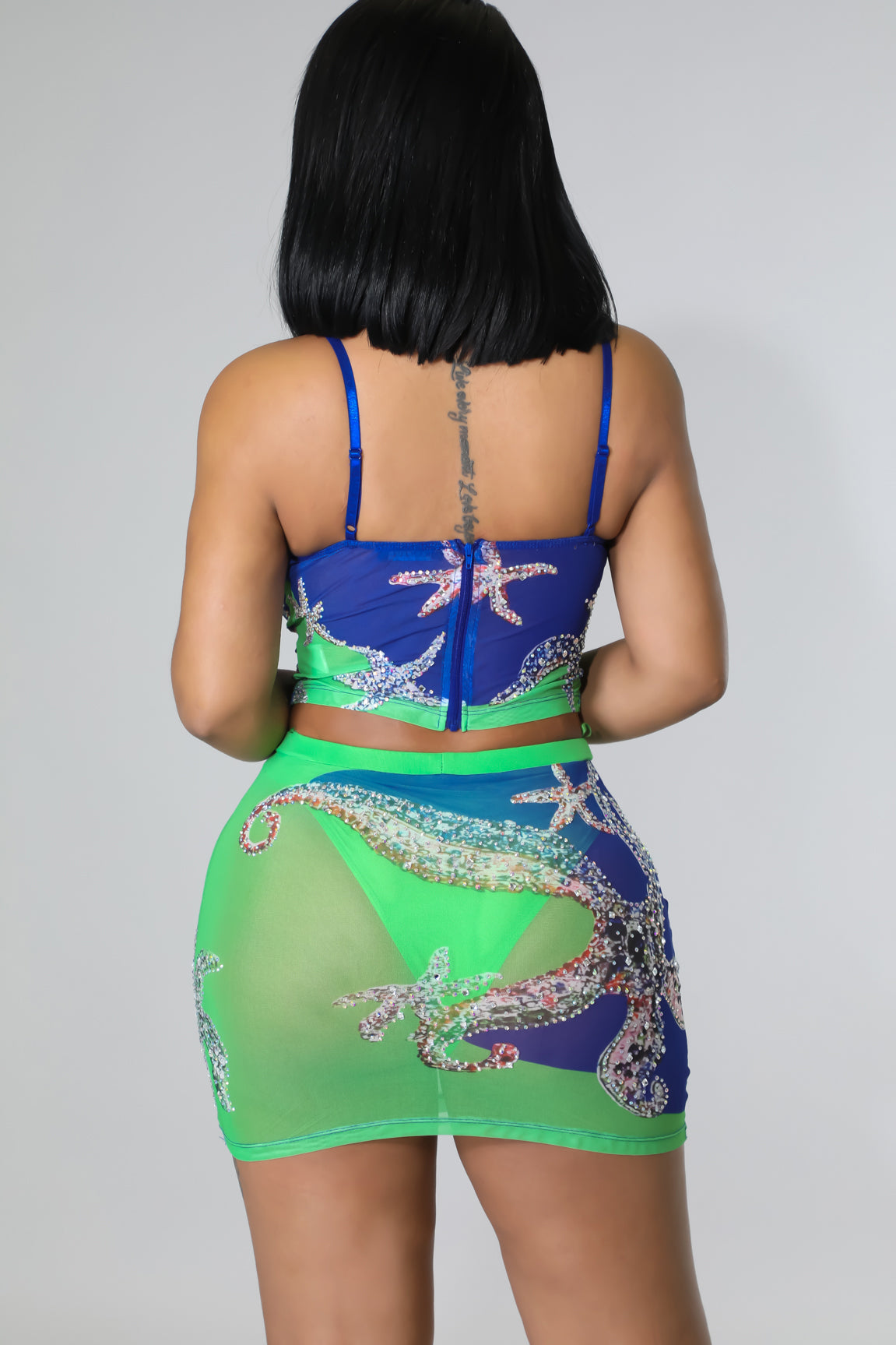 Beach Views Skirt Set