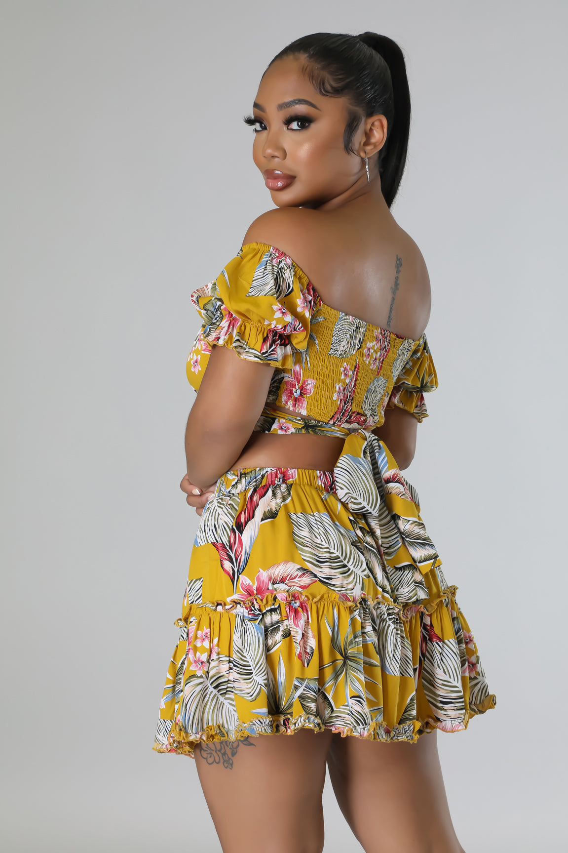 Caribbean Baby Skirt Set