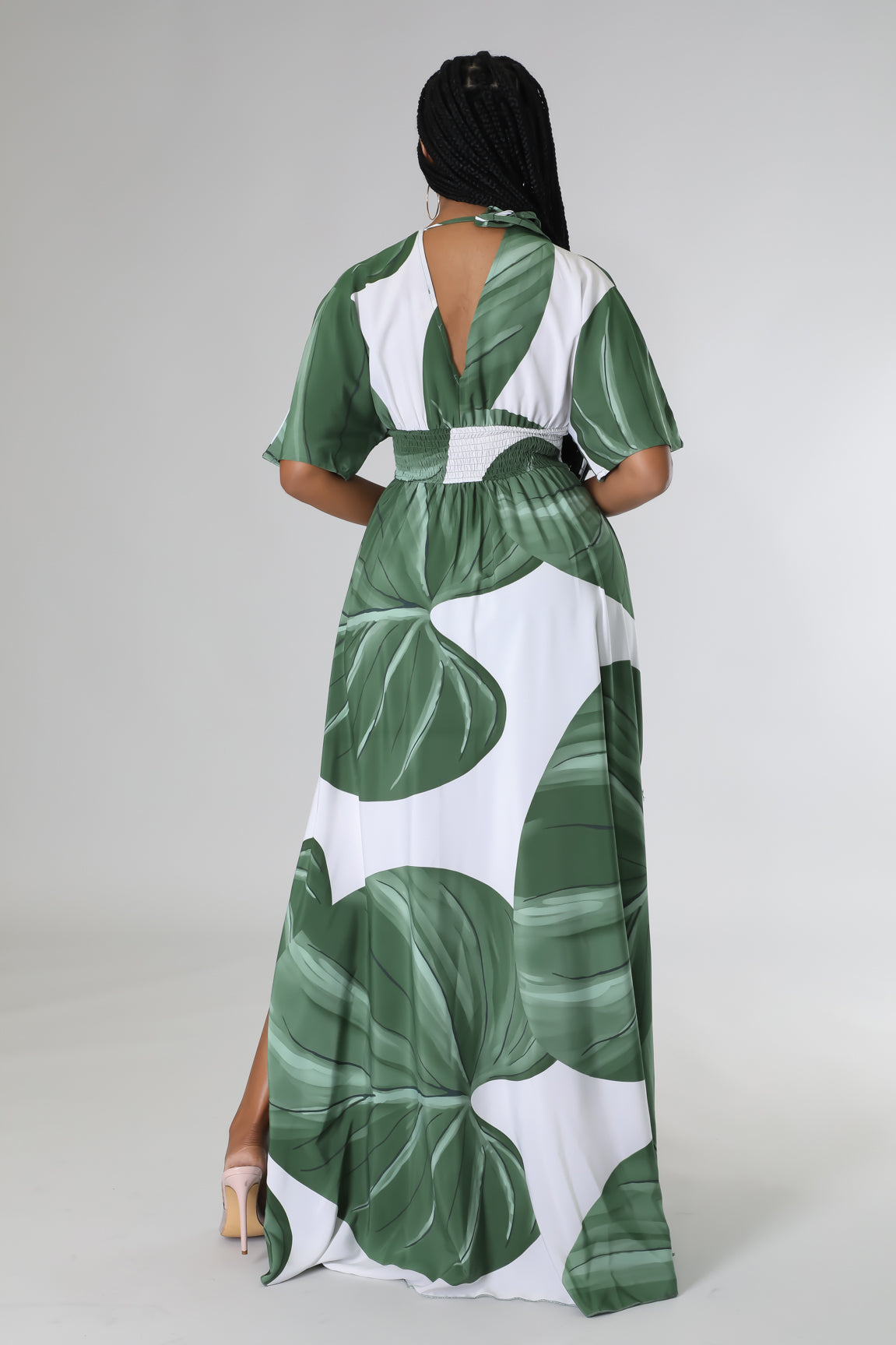 Palm Shade Dress