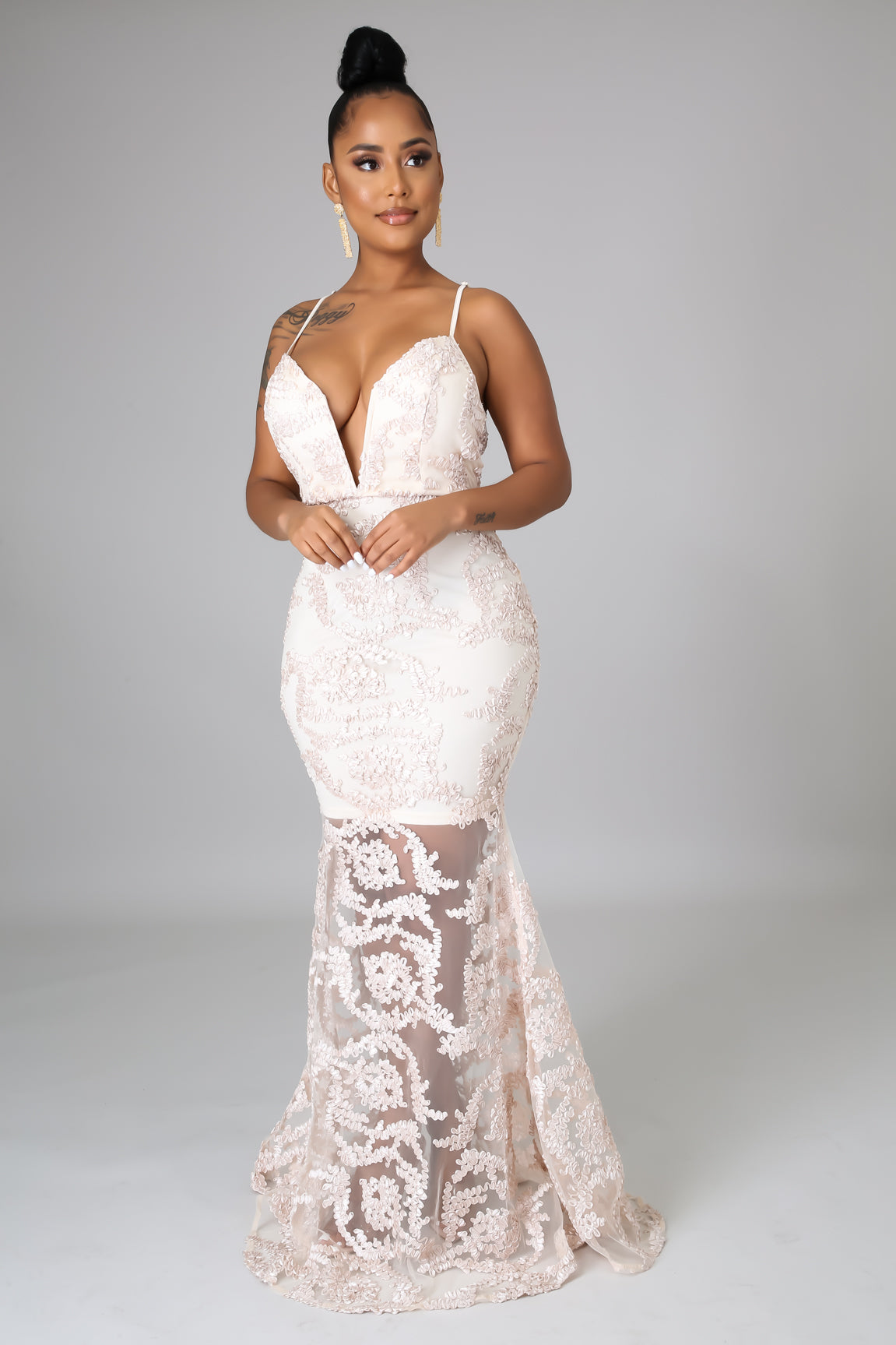 Swirl Mermaid Dress