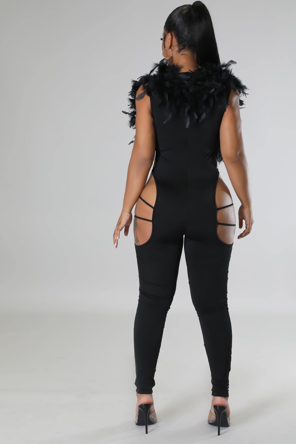 Feather Hottie Jumpsuit