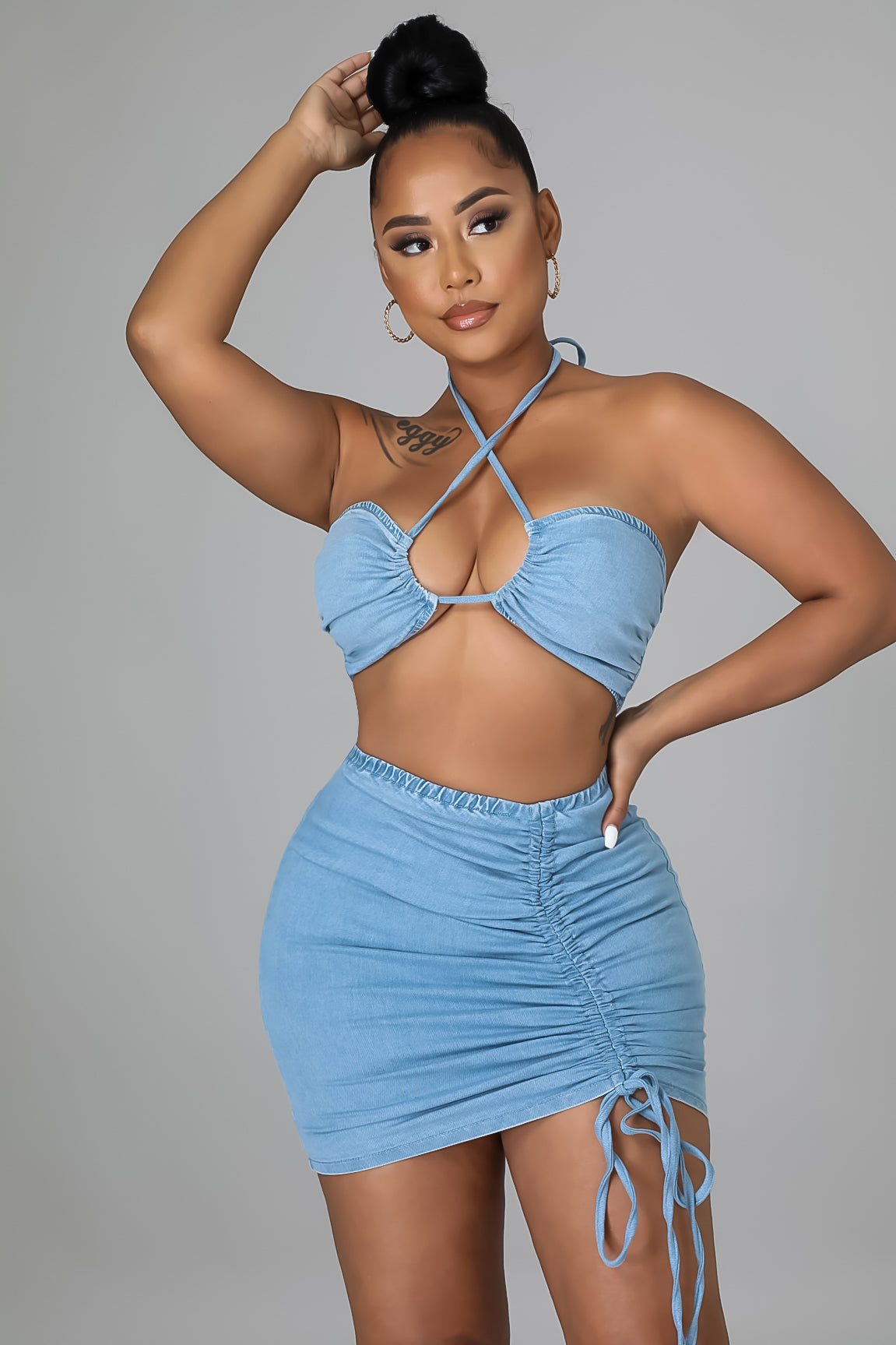 Baddie Taste Skirt Set