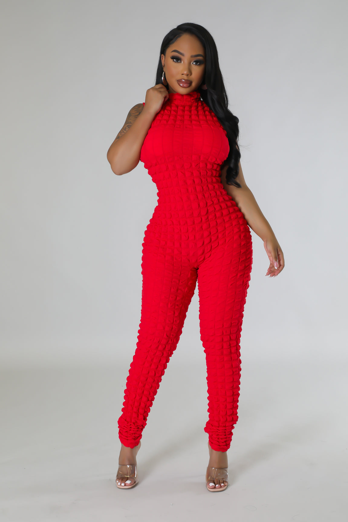 Staying Bubbly Jumpsuit