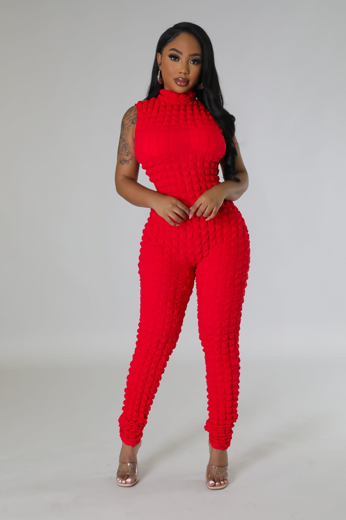 Staying Bubbly Jumpsuit