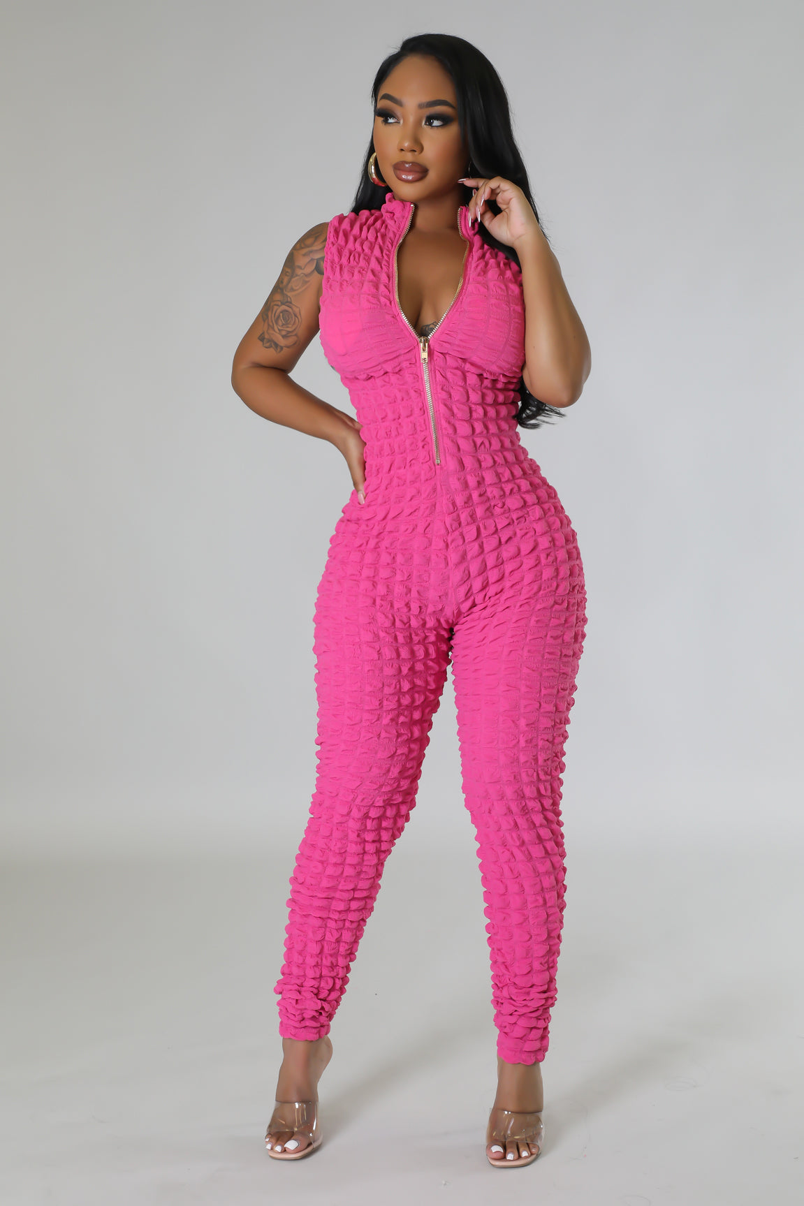 Staying Bubbly Jumpsuit