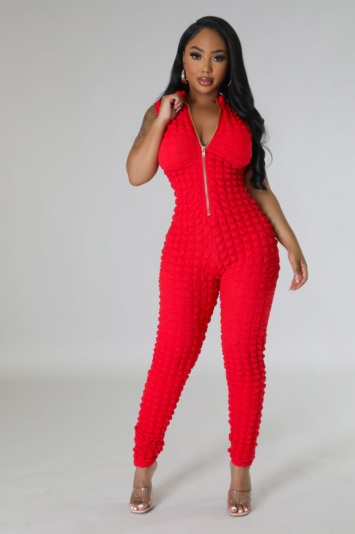 Staying Bubbly Jumpsuit