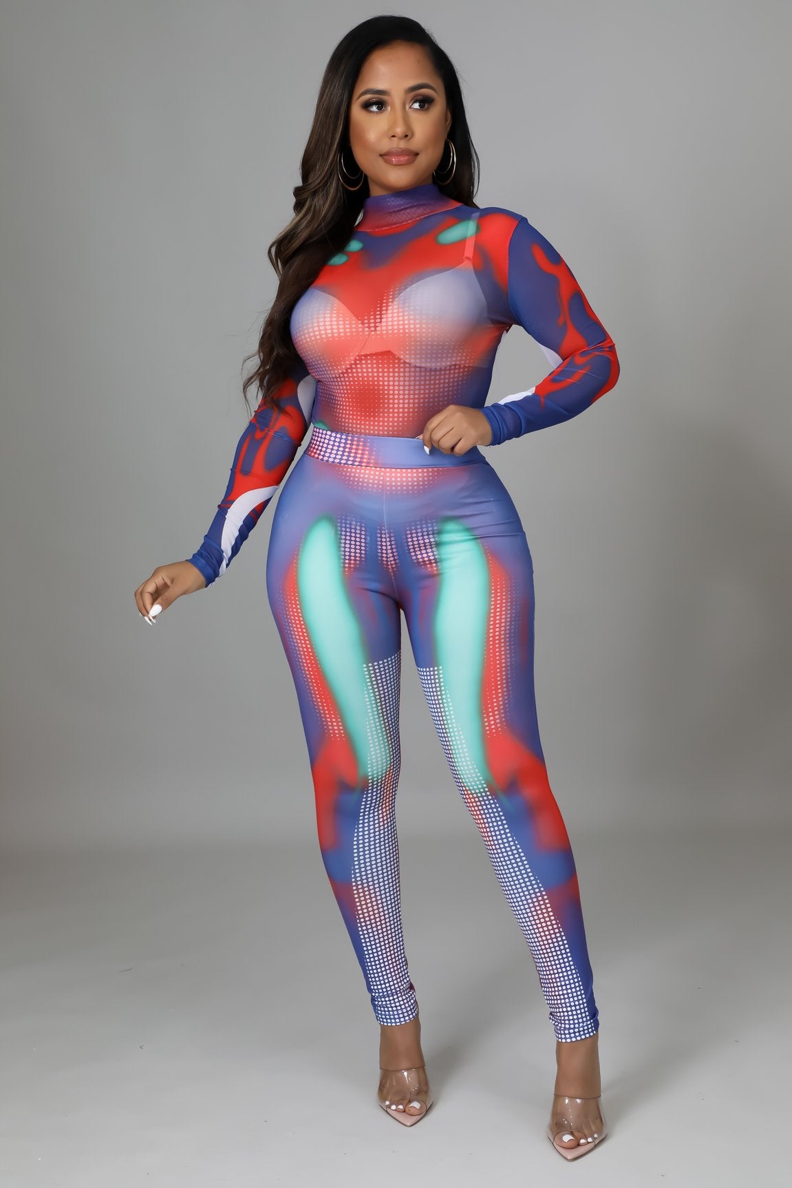 Ciana Bodysuit Legging Set