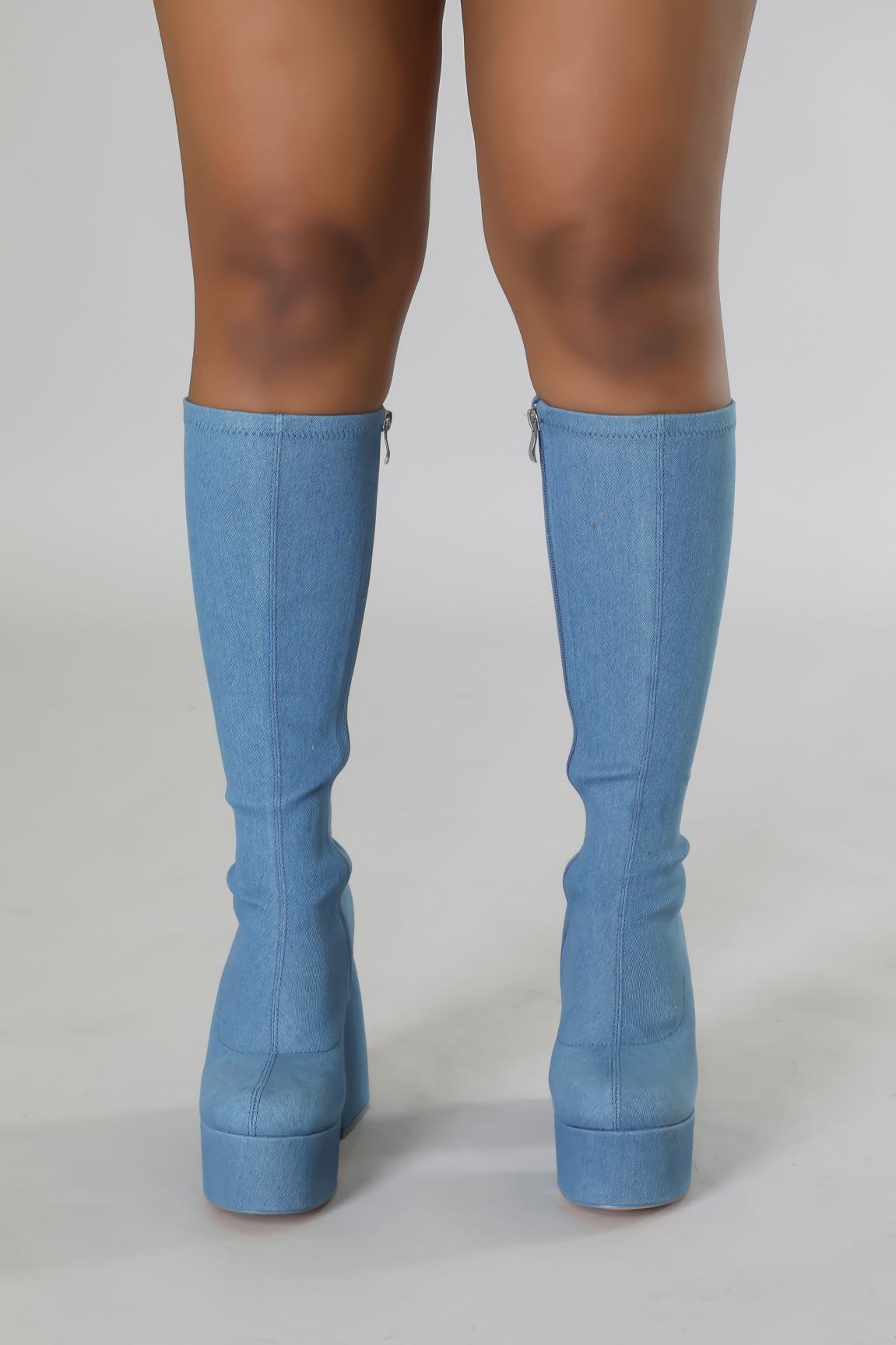 Denim Attitude Boots