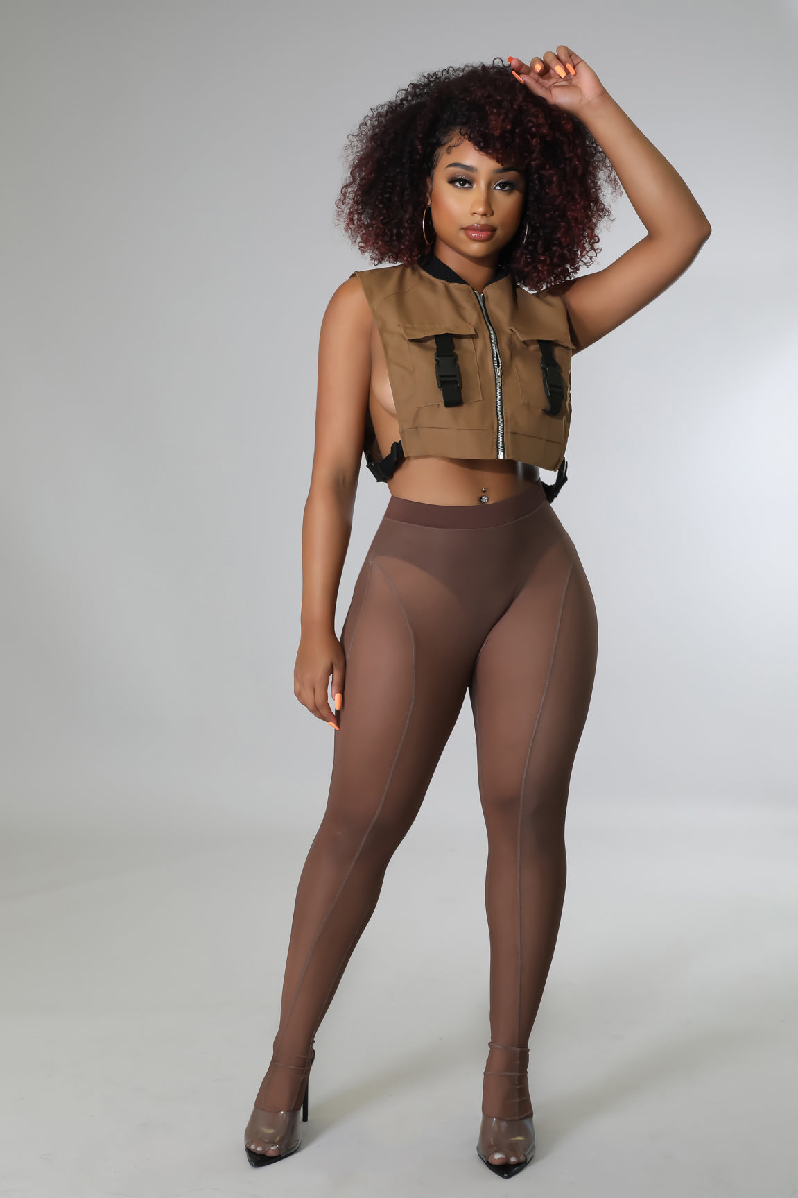 Buckle Up Boo Legging Set