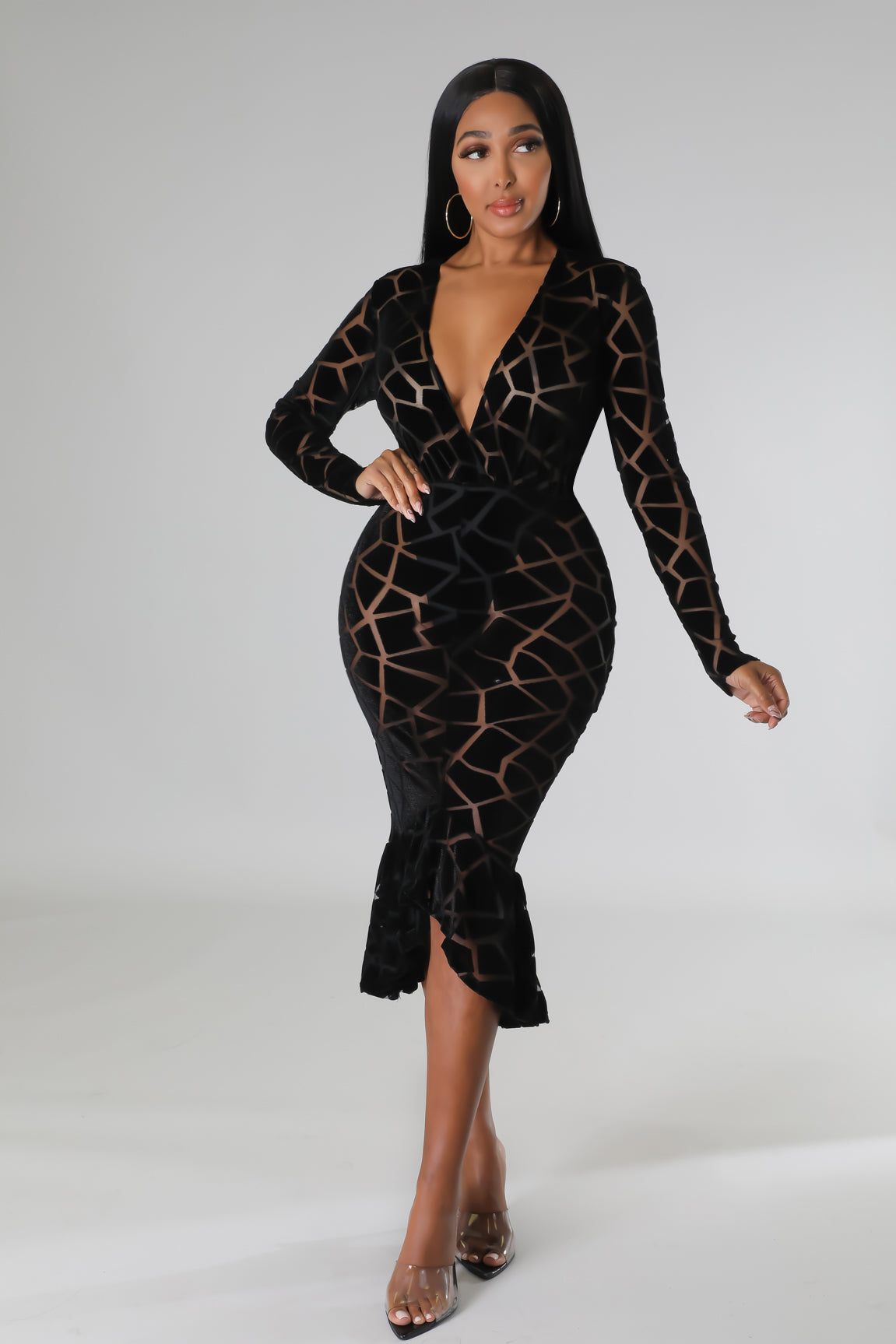 Keep The Illusions Dress