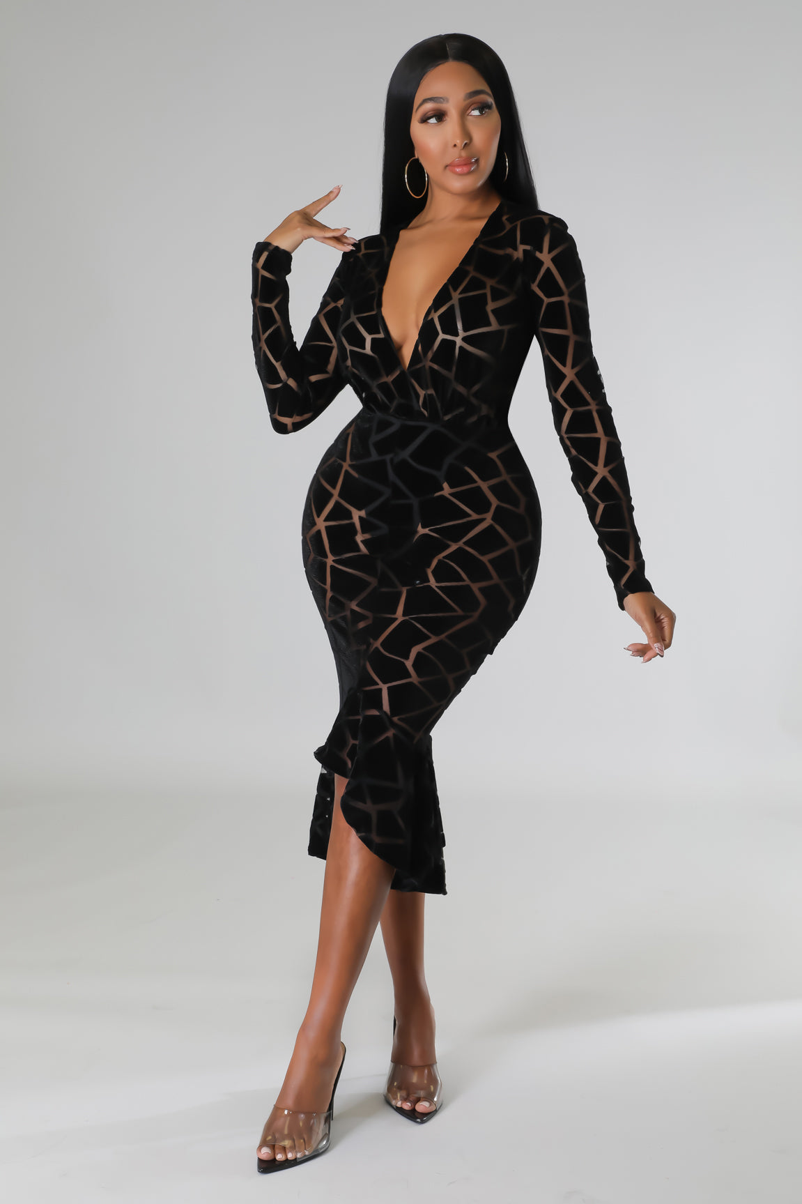Keep The Illusions Dress
