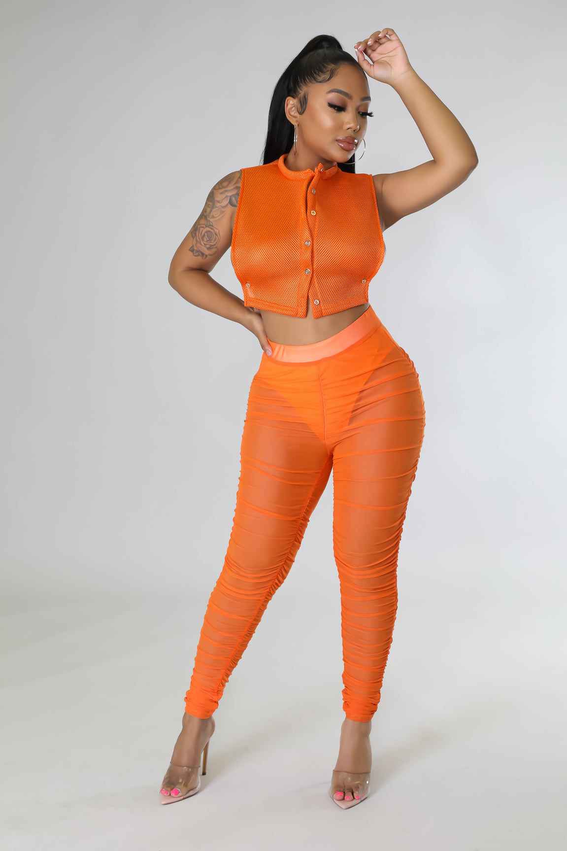 Distracting Him Legging Set