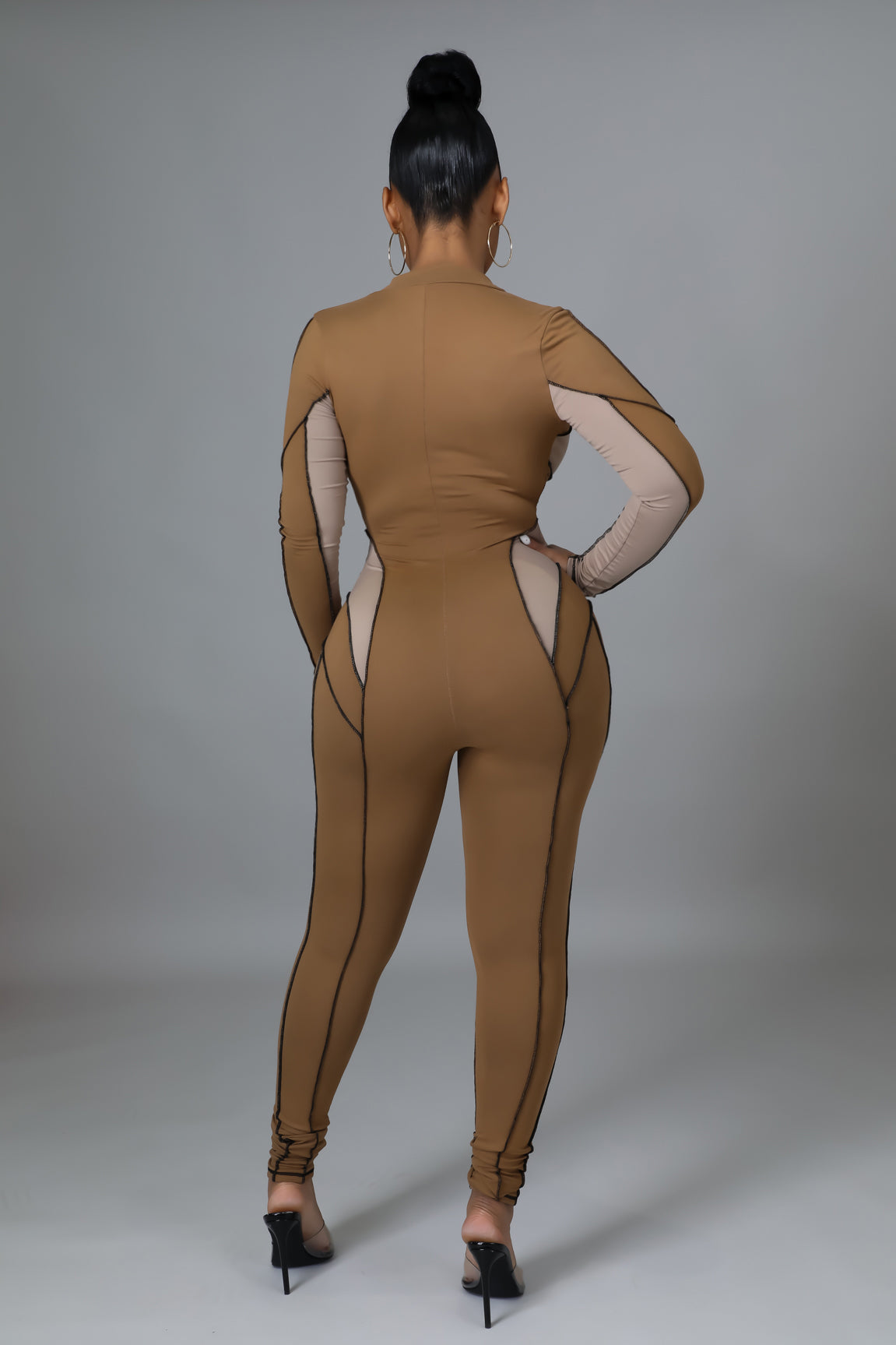 Stitched Together Jumpsuit