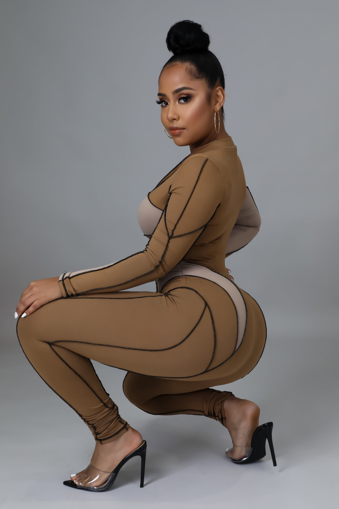 Stitched Together Jumpsuit