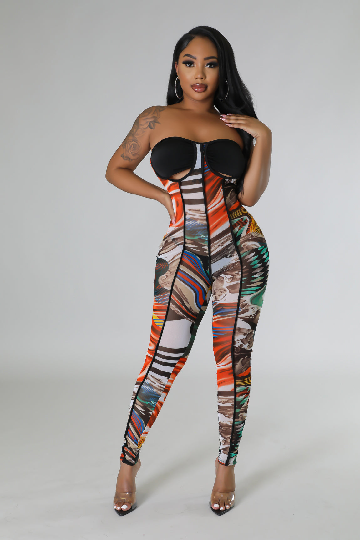 2pc Nesha Jumpsuit Set