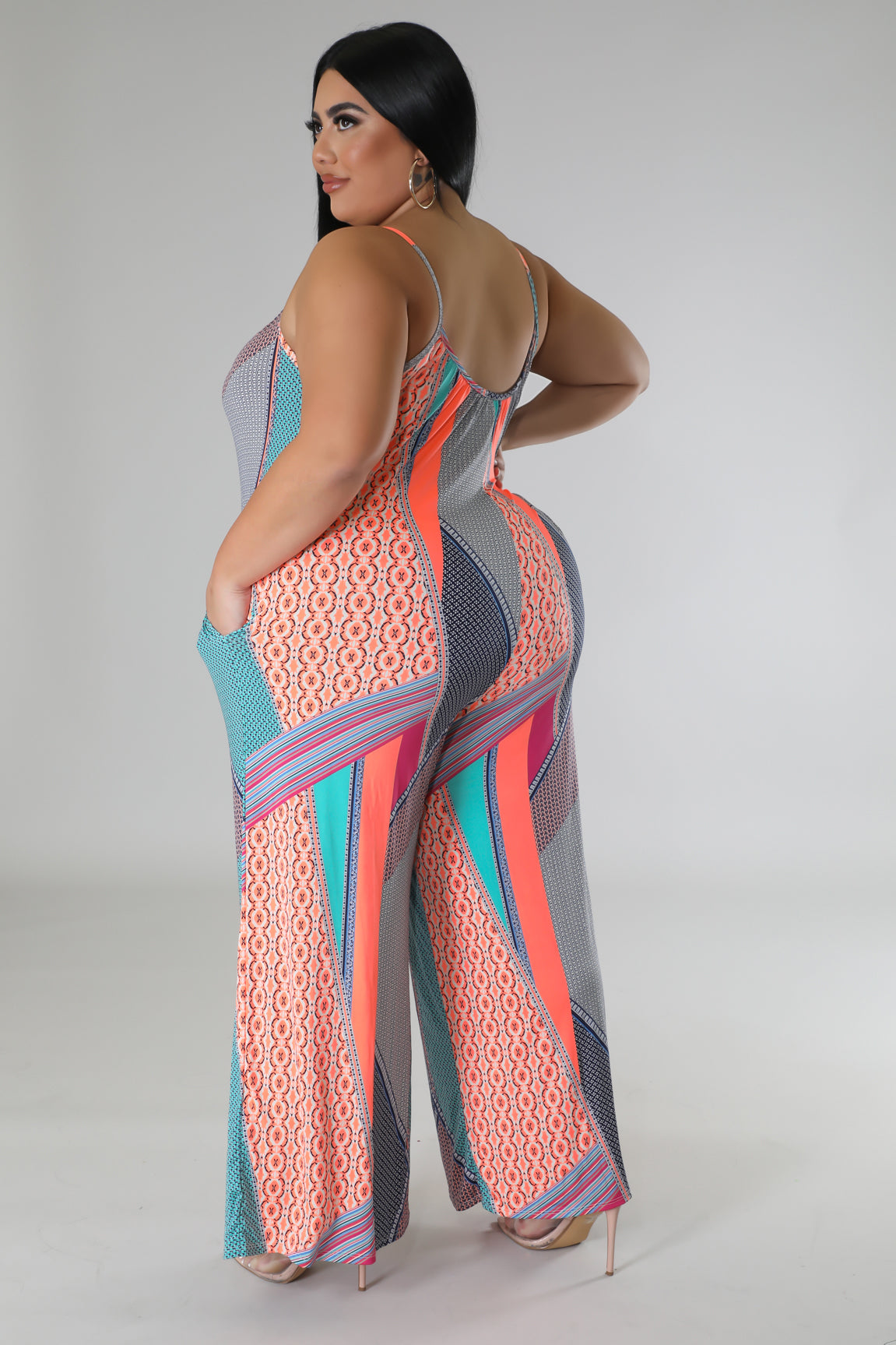 Fine Print Jumpsuit