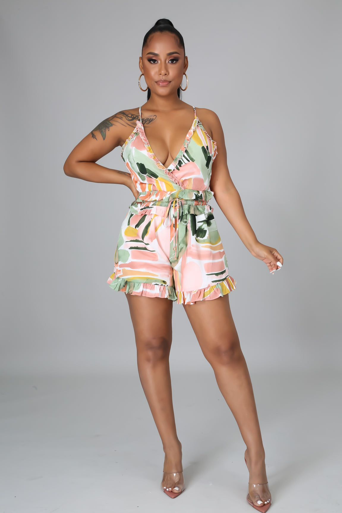 Sunday Tropics Romper