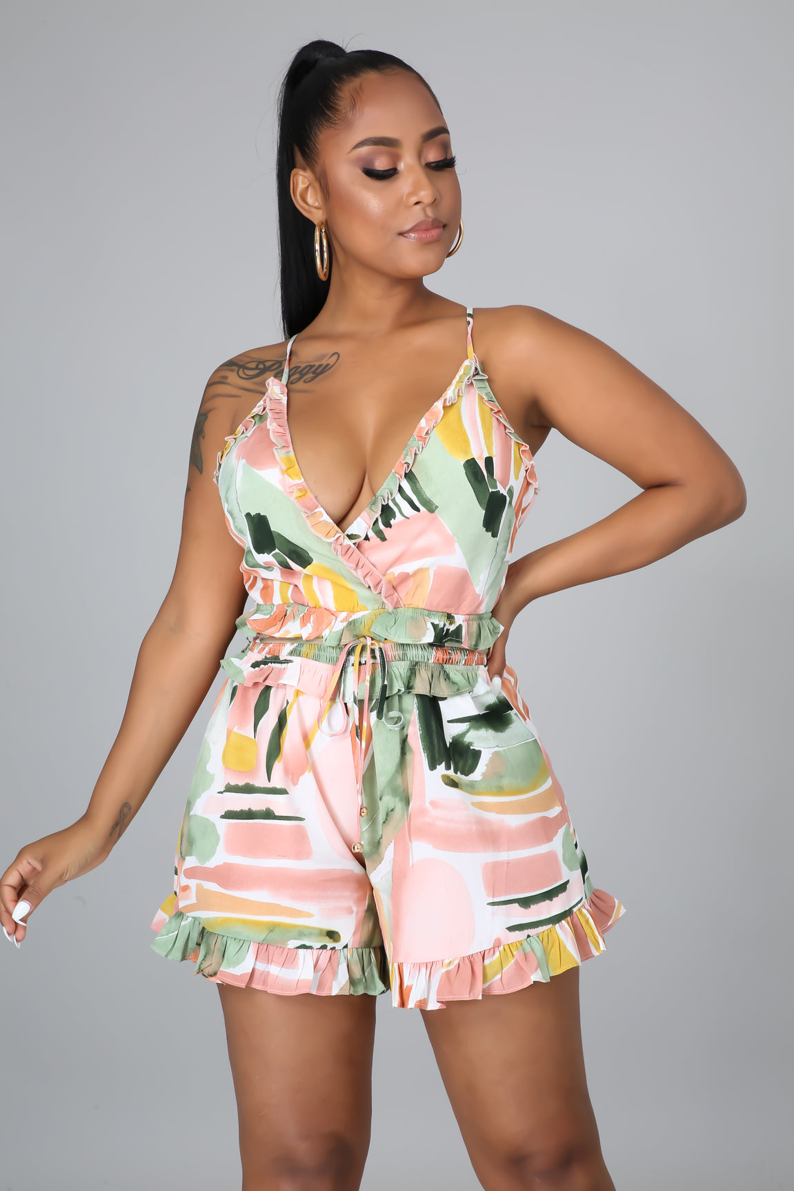 Sunday Tropics Romper