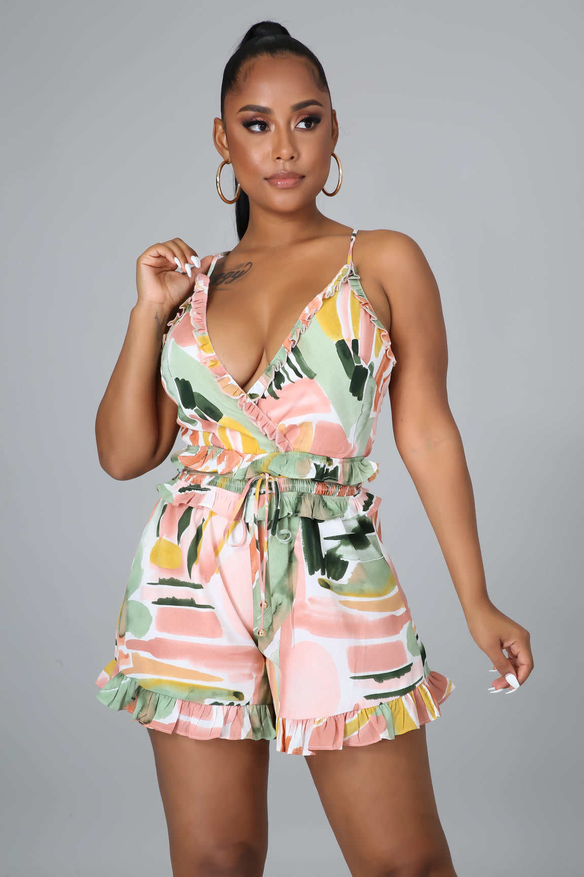 Sunday Tropics Romper