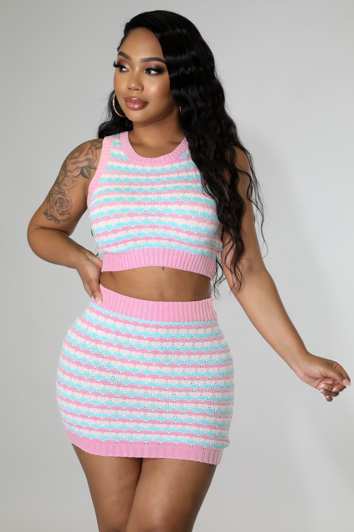 Sweet Weekends Skirt Set