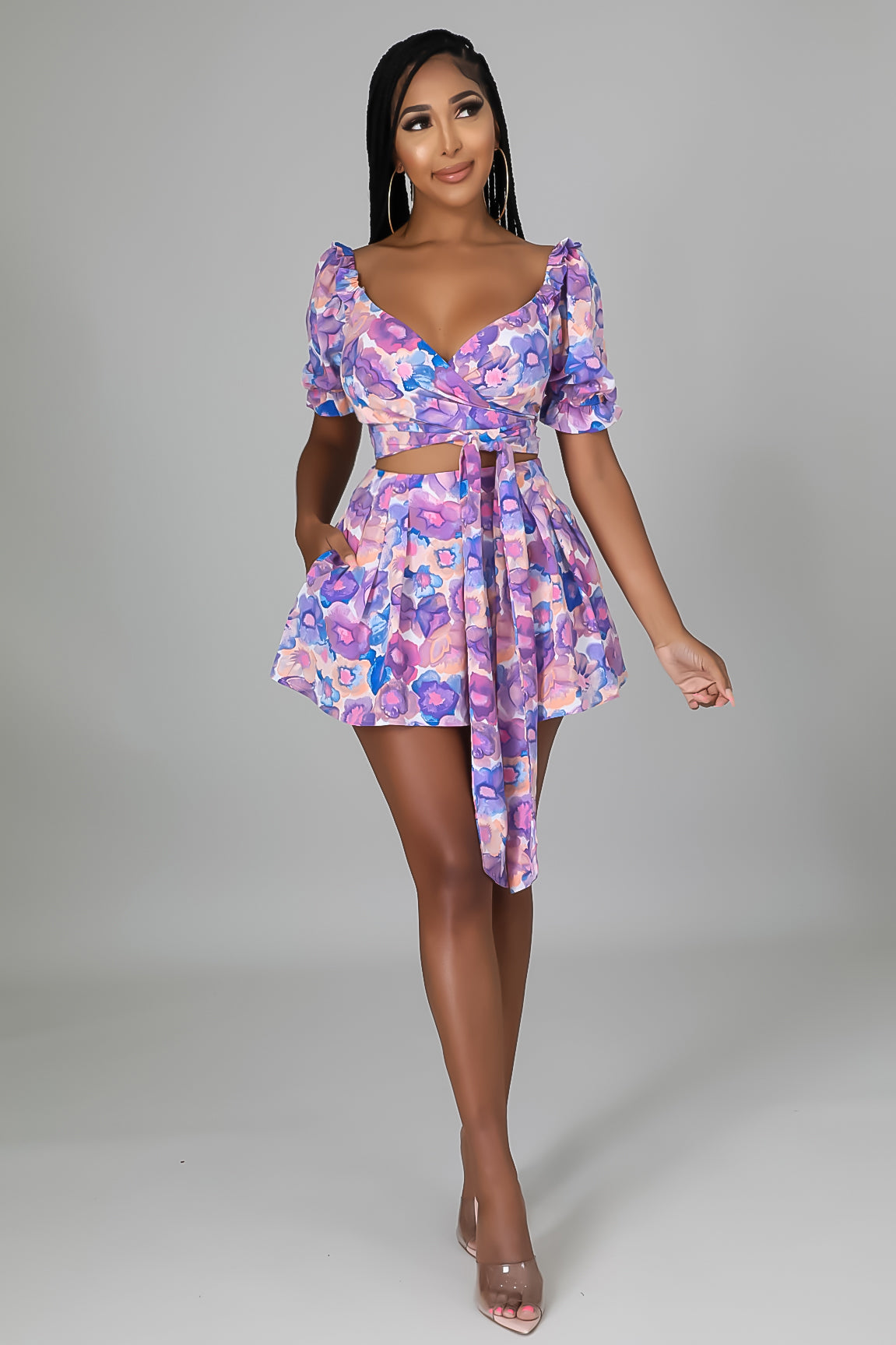 Wild Yet Classy Short Set