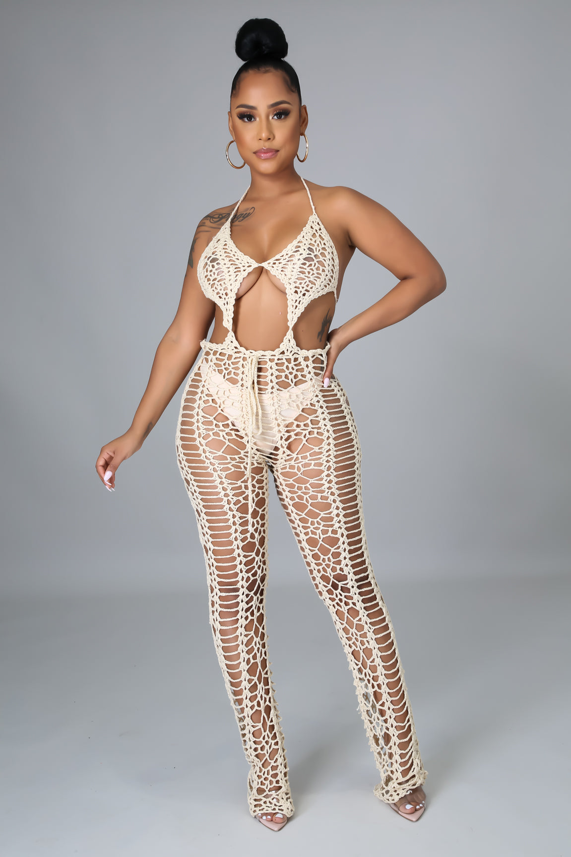 Paradise Crochet Jumpsuit