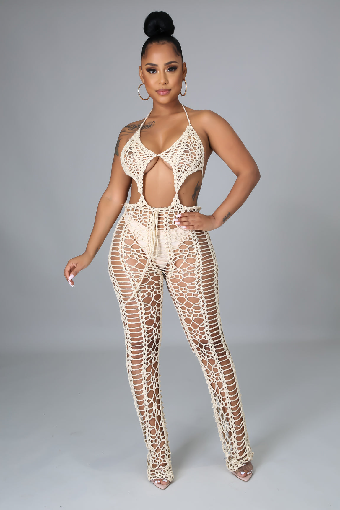 Paradise Crochet Jumpsuit