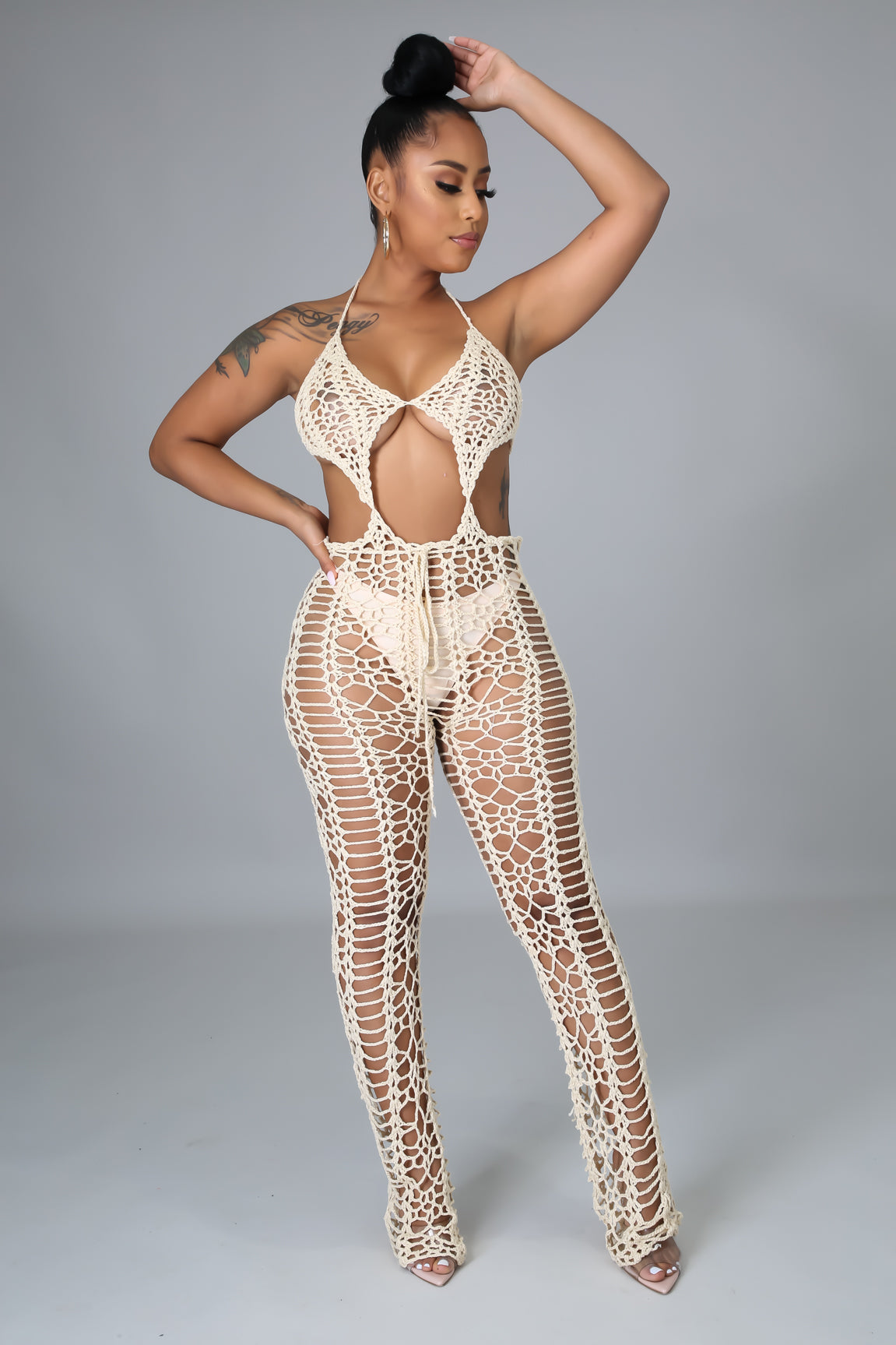 Paradise Crochet Jumpsuit