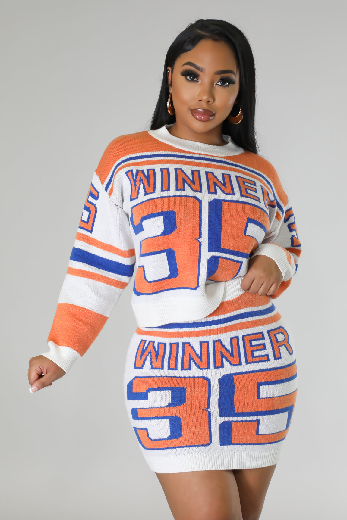 All Time Winner Skirt Set