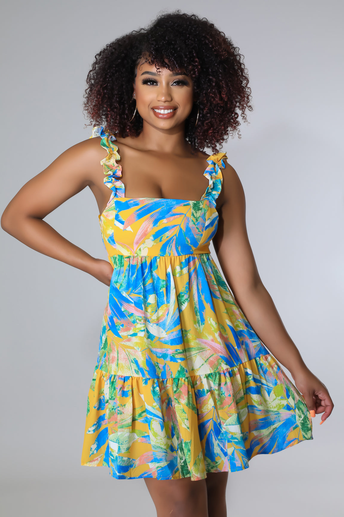 Tropical Baby Dress