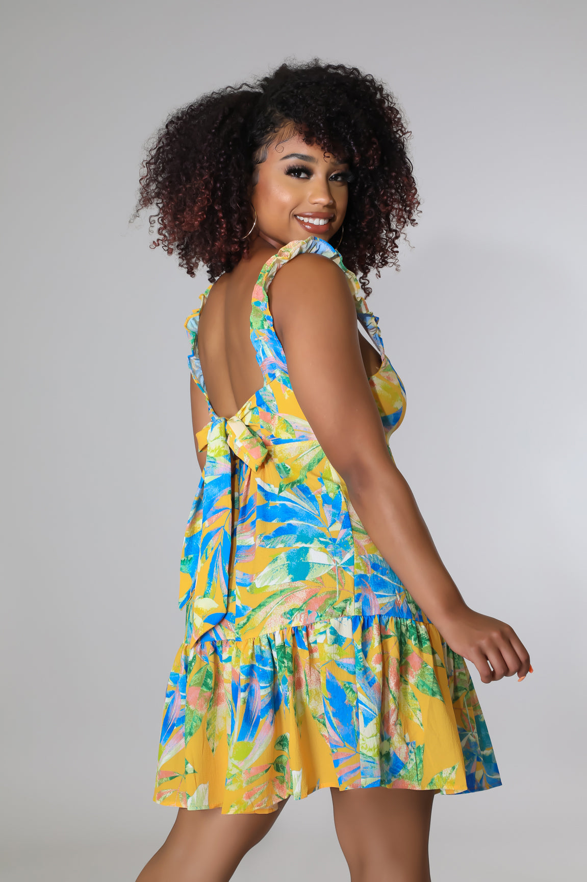 Tropical Baby Dress