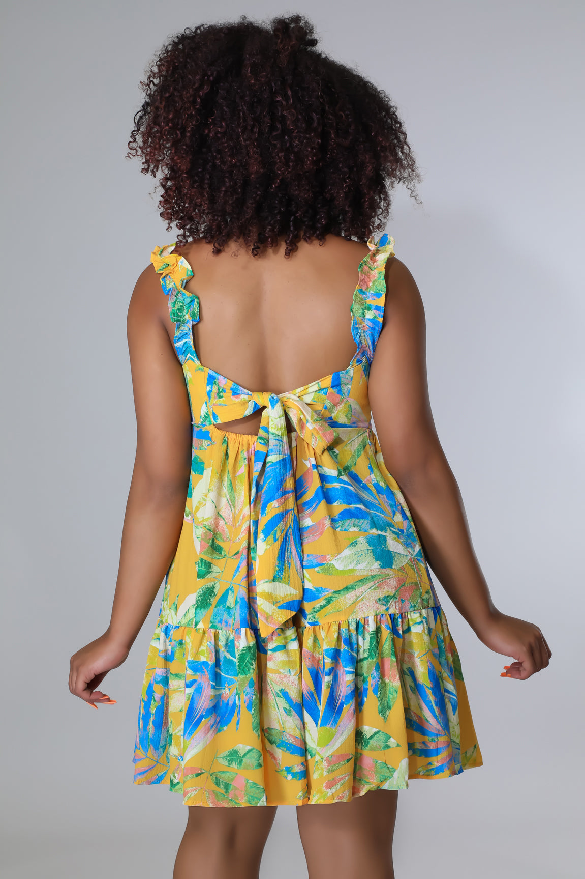 Tropical Baby Dress